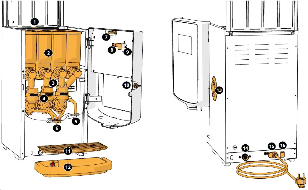 BRAVILOR BONAMAT BLR32-01x Intant Coffe Machine Fig2