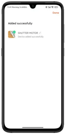 Guangdong A Oktechnology Grand Developmentco AM20D50N Plantation Shutter Motor - APP Operating instructions 5