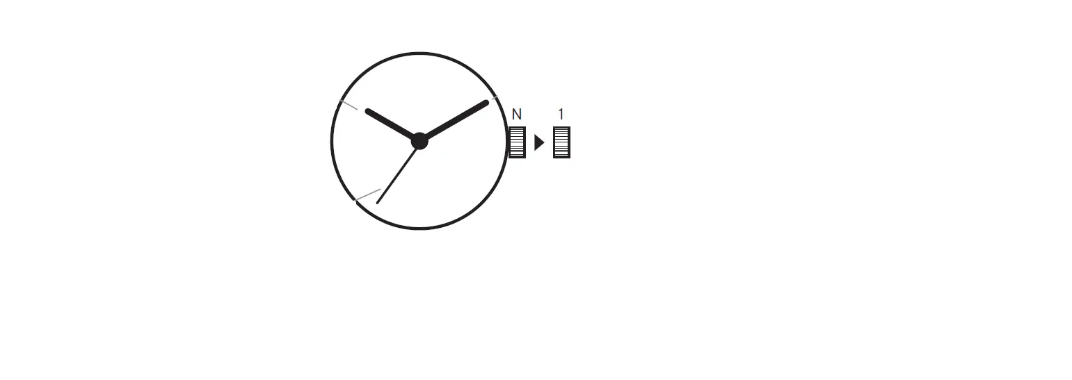 Head 3 Press Hand Watch User Manual