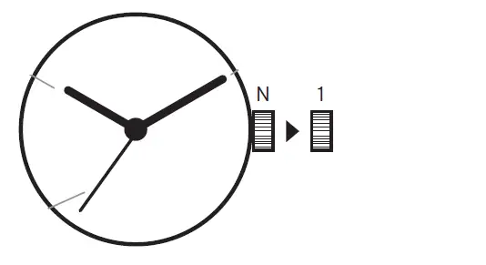 HEAD 3 Press Hand Watch