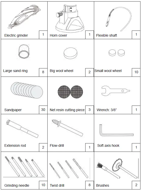 COSTWAY EP24395 Electric Grinder 3