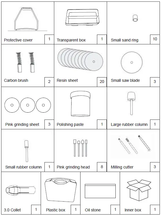 COSTWAY EP24395 Electric Grinder 4