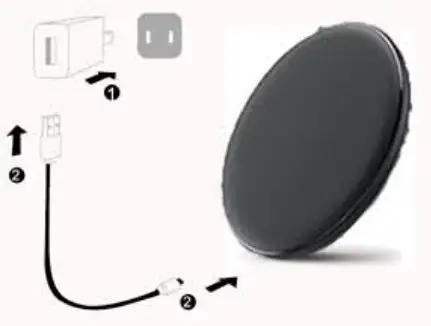 Quest Usa SWC010 Wireless Charger - power adapter