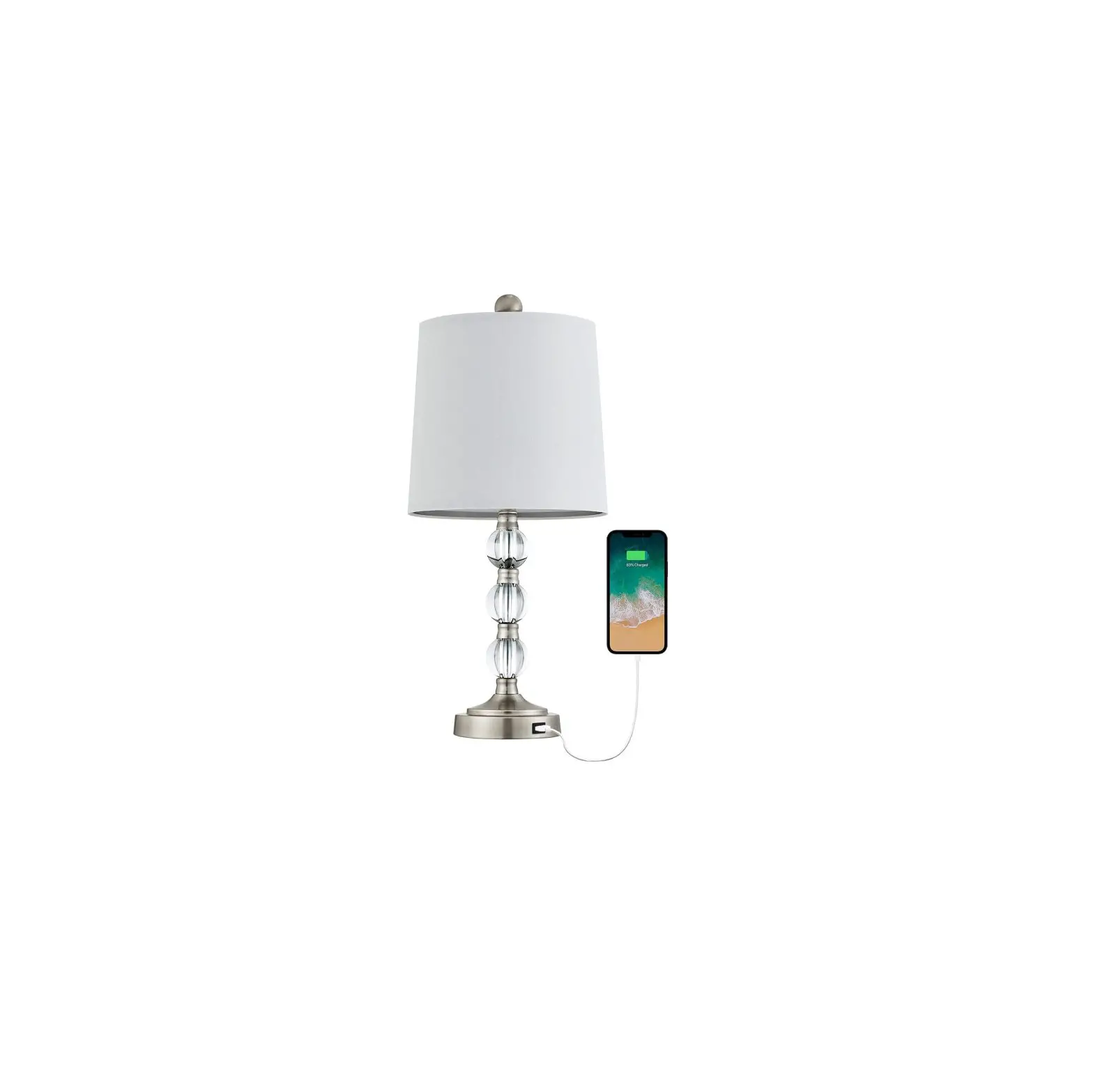 Oneach Amz-8034 Crystal Usb Bedside Lamp User Manual Oneach Amz-8034 Crystal Usb Bedside Lamp User Manual