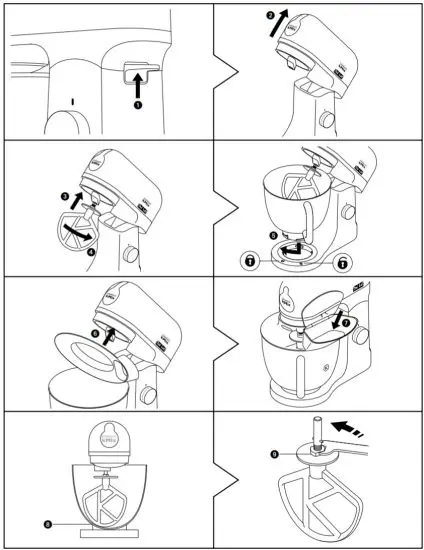 KENWOOD KMX75 kMix Stand Mixer - figure 2