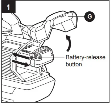 KOBALT KFG 1024B 03 Fogger - Battery Pack