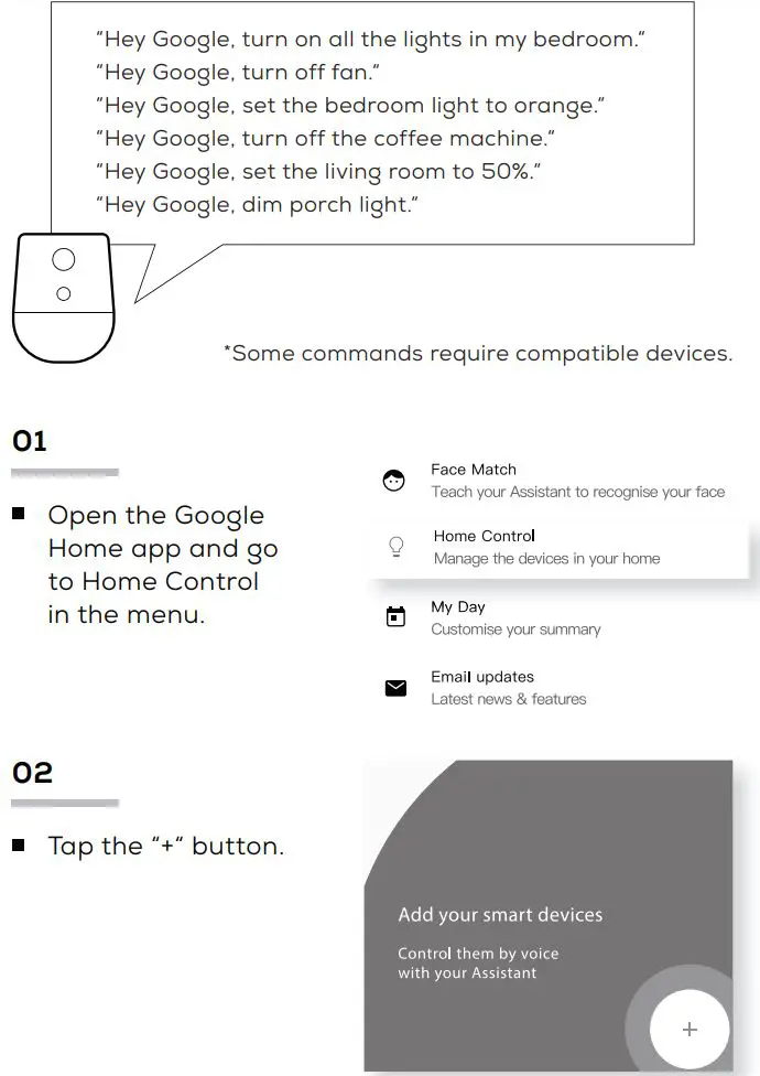 eboy EBESW009 Smart Plug User Guide - Things you can say
