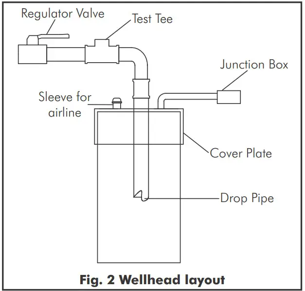 DAYLIFF DS Submersible Borehole Pumps - Wellhead