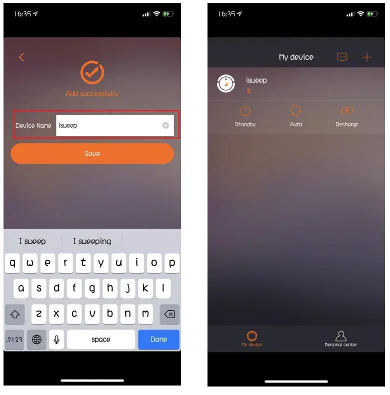iSweep X3 2 in 1 Robot Vacuum Cleaner and Mop - vacuum cleaner 1