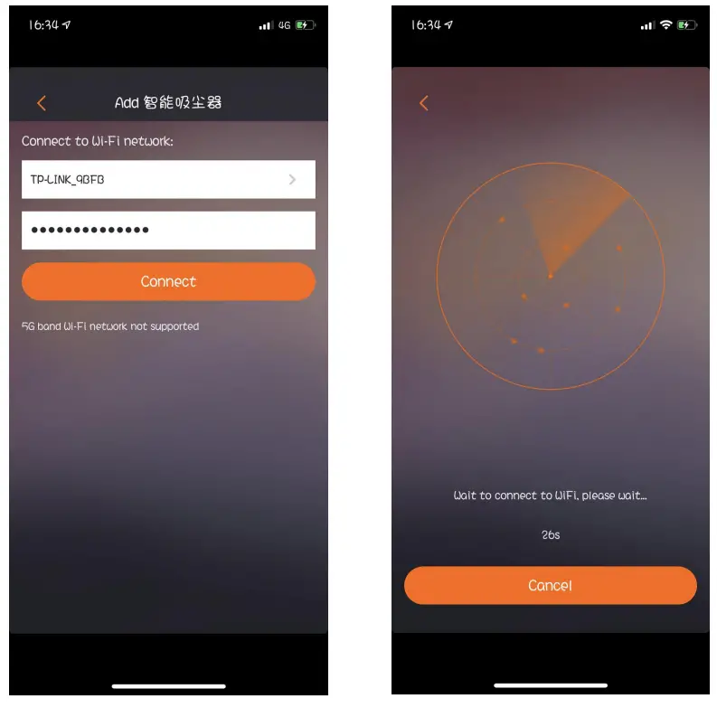 iSweep X3 2 in 1 Robot Vacuum Cleaner and Mop - vacuum cleaner