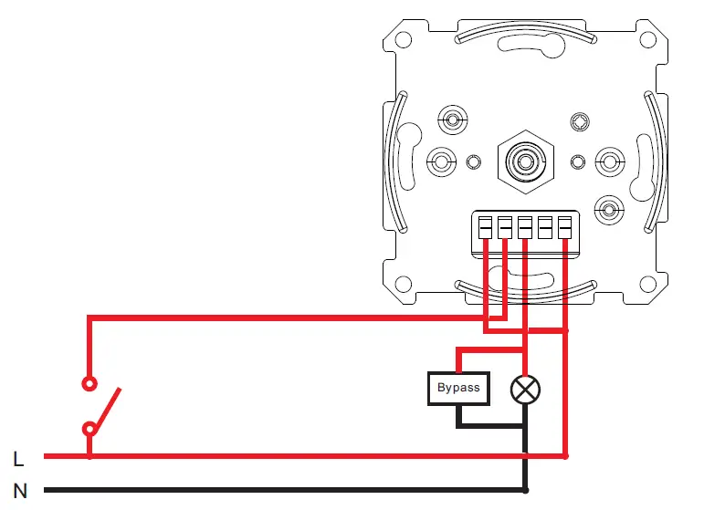 SUNRICHER Push Compatible Z-Wave Knob Smart Dimmer 5