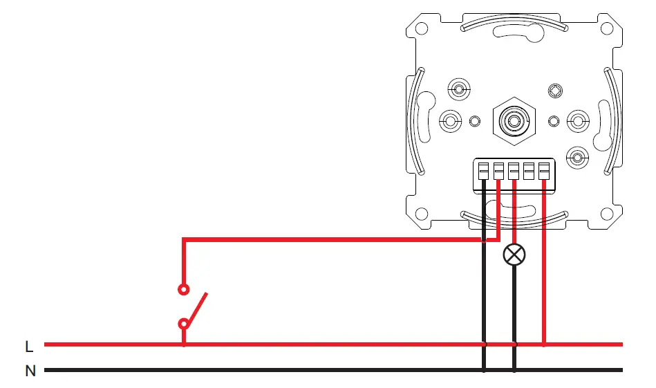 SUNRICHER Push Compatible Z-Wave Knob Smart Dimmer 6