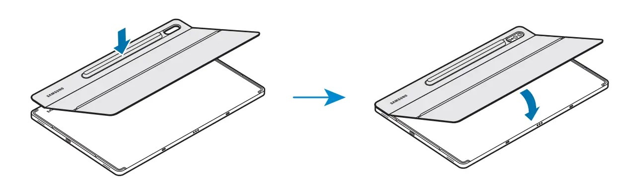 SAMSUNG EF-DX900 Tab S8 Ultra Book Cover Keyboard-Fig3