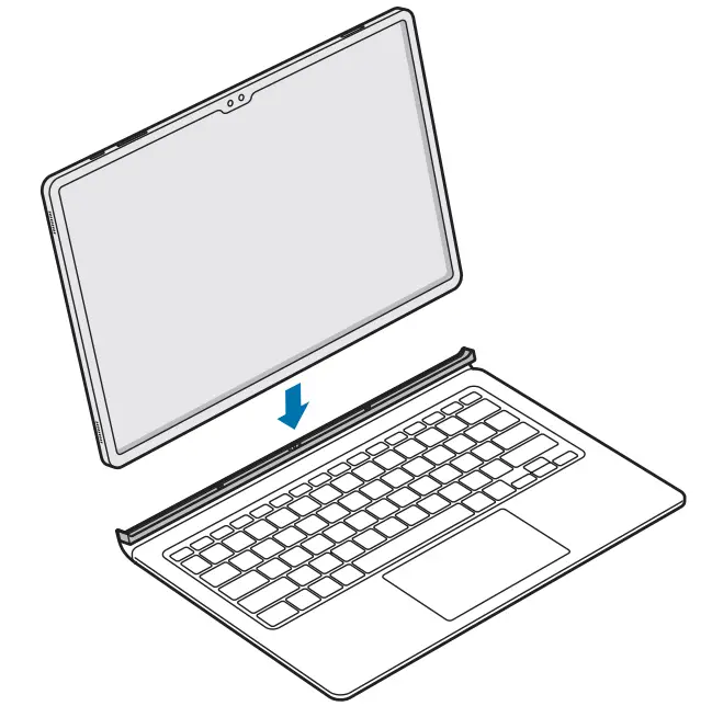 SAMSUNG EF-DX900 Tab S8 Ultra Book Cover Keyboard-Fig4