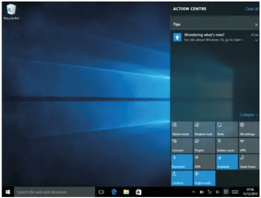 HYUNDAI HT14CCIC81ES Hybook Plus 14.1 Inch Windows Laptop - Device menu