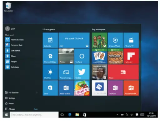 HYUNDAI HT14CCIC81ES Hybook Plus 14.1 Inch Windows Laptop - Interface Introduction