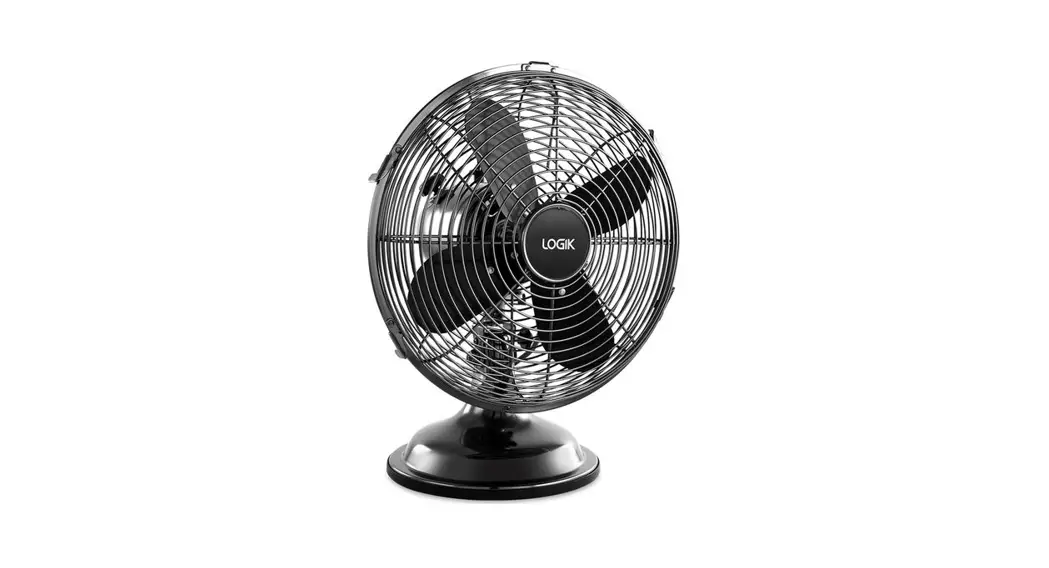Logik L10dfgm17 10 Inch Gun Metal Desk Fan Instruction Manual