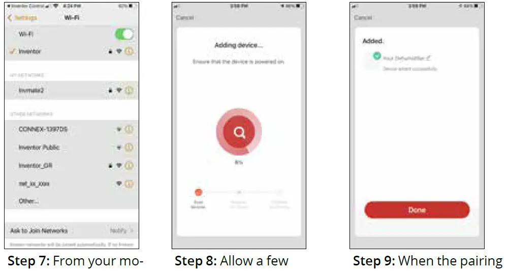 inventor YL 0812 Dehumidifier Wi-Fi Function-11