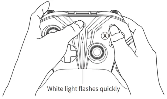 Gamepad connection SWITCH mode