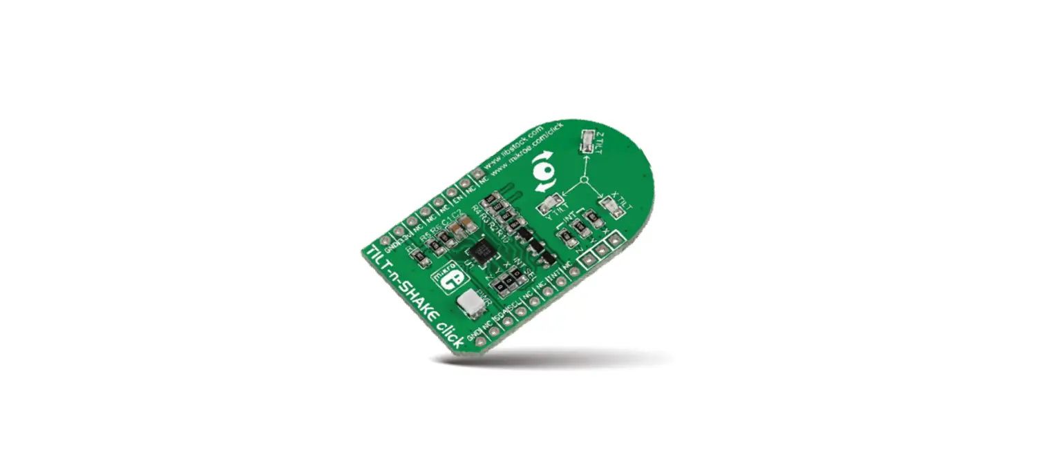 Mikroe Mma8491q Tilt-n-shake Click Board Instruction Manual
