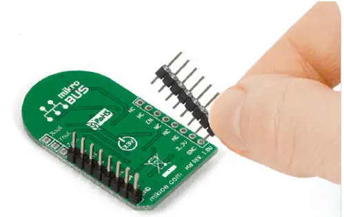 MikroE MMA8491Q TILT-n-SHAKE Click Board fig 2