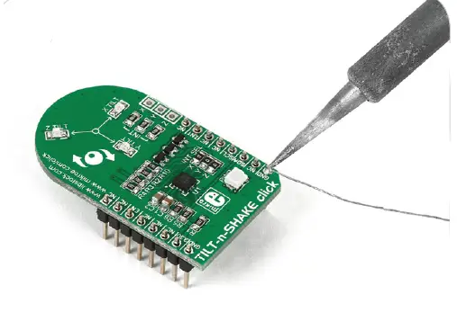 MikroE MMA8491Q TILT-n-SHAKE Click Board fig 3