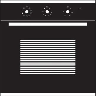 VOGUE-310603-600mm-9-Function-Wall-Oven-product