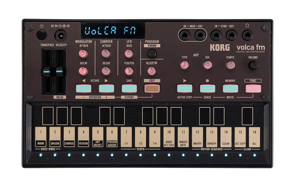 KORG VOLCA-FM2 Digital FM Synthesizer-