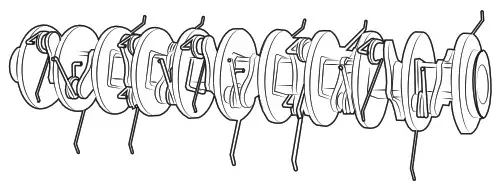 VonHaus 2515109 2 in 1 Lawn Scarifier Electric Garden Lawn Rake 1500W - Depth