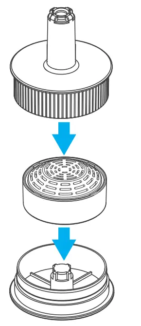 PETLIBRO PLWF004 Rainbow Automatic Ceramic Water Fountain for Pet - fig3