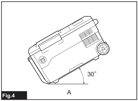 Tilt protection function