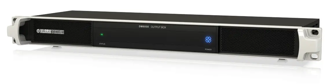 KLARK TEKNIK 8 Channel Output Box with ULTRANETRackmount1