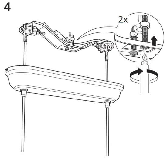 IKEA 903.647 79 AGUNNARYD Pendant Lamp with 3 Lamps - fig11
