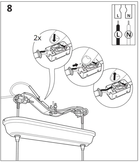 IKEA 903.647 79 AGUNNARYD Pendant Lamp with 3 Lamps - fig16