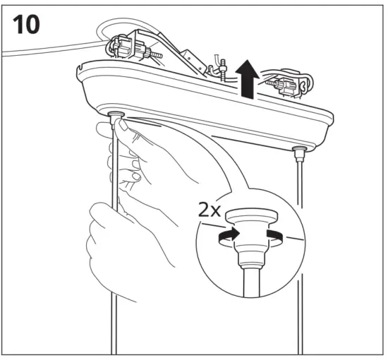 IKEA 903.647 79 AGUNNARYD Pendant Lamp with 3 Lamps - fig18