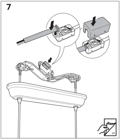 IKEA 903.647 79 AGUNNARYD Pendant Lamp with 3 Lamps - fig8