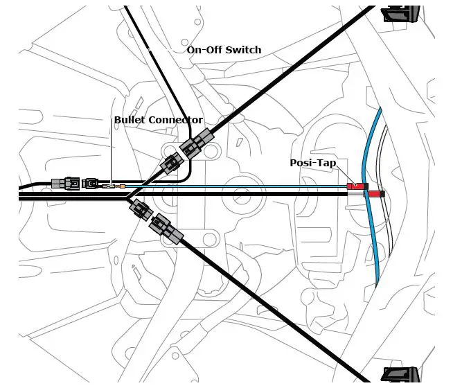 DENALI DNL.WHS.12400 Wiring Harness for Driving Lights Standard Powersports-fig10