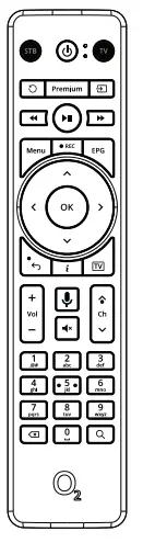 Tech4home KMNMBLE02 Khamsin M2 Remote Control - fig