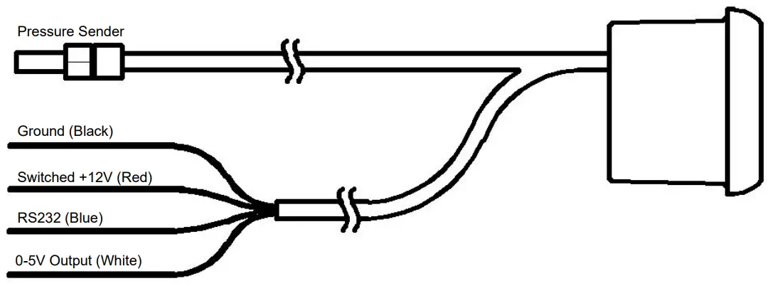 AEM 30 4406 BOOST PRESSURE GAUGE