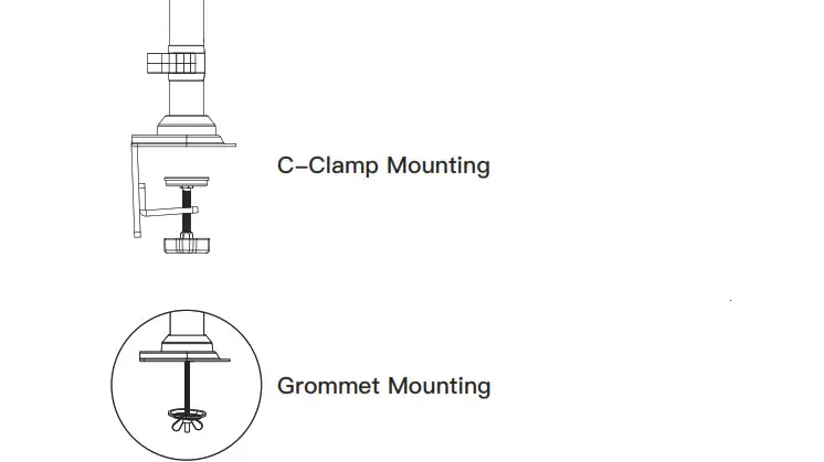 HUANUO HNDS8 Dual Monitor Stand Product Features 0