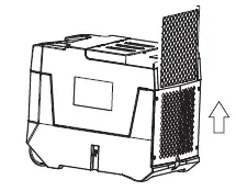 ALORAIR Storm LGR 850 Industrial or Commercial Mobile Dehumidifier FIG 17