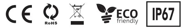 CE,rohs,eco,ip67 icon