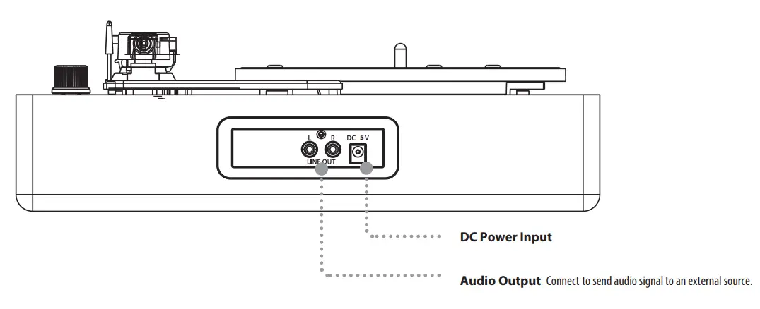 Vinyl-Record-Player-Bluetooth-Record-Player-with-Built-in-Speakers-fig-2