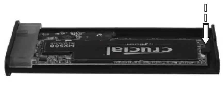 AXAGON EEM2-SG2 SATA M.2 SUPERSPEED USB-C 10 Gbps RAW BOX - FSS