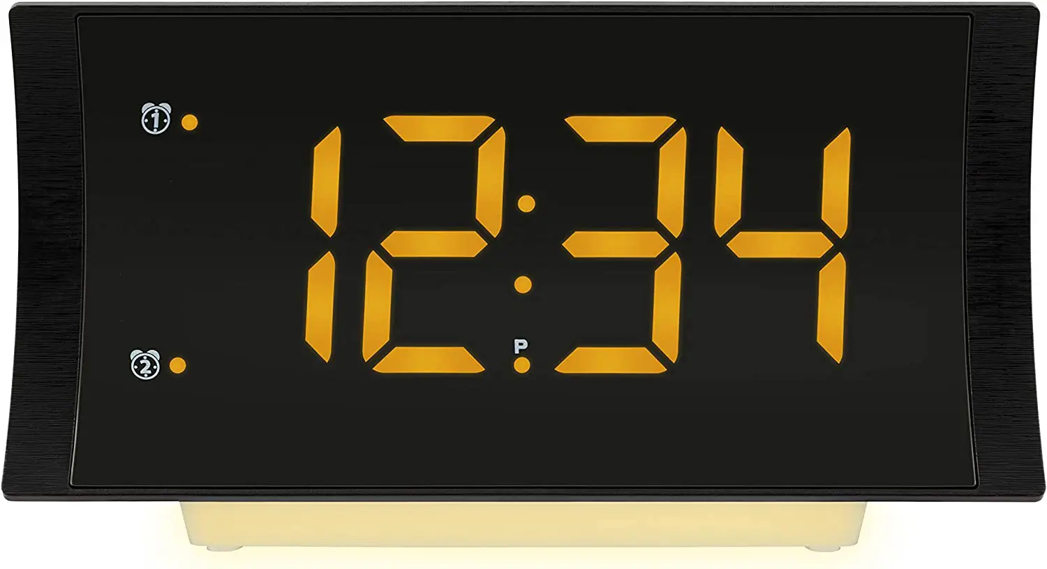LA CROSSE TECHNOLOGY 617-2410v3 Curved Alarm Clock