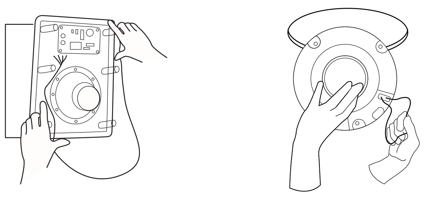 soundavo SD 6S-ALU In Ceiling 6 5 Inch Aluminum Cone Speaker - fig 5