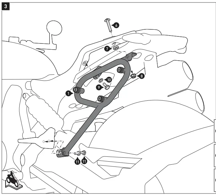 Mounting instruction