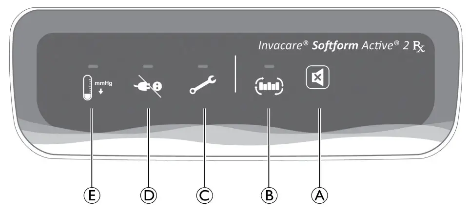 INVACARE 1558208 Softform Premier Active 2 Hybrid Mattress and Pump