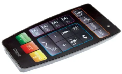 Berker 75904002 IR Configuration Hand-Held Transmitter for Presence Detector