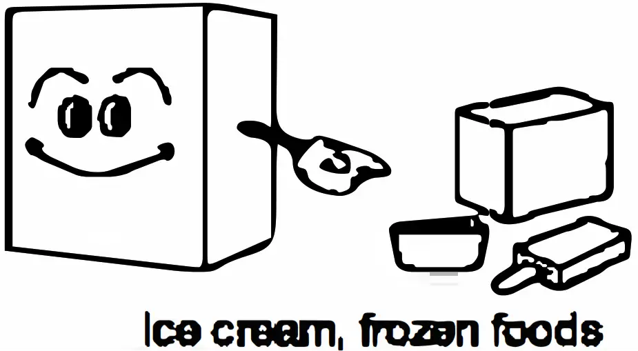 Adexa AX268BVC ShowCase Upright Fridges - ICE CREAM